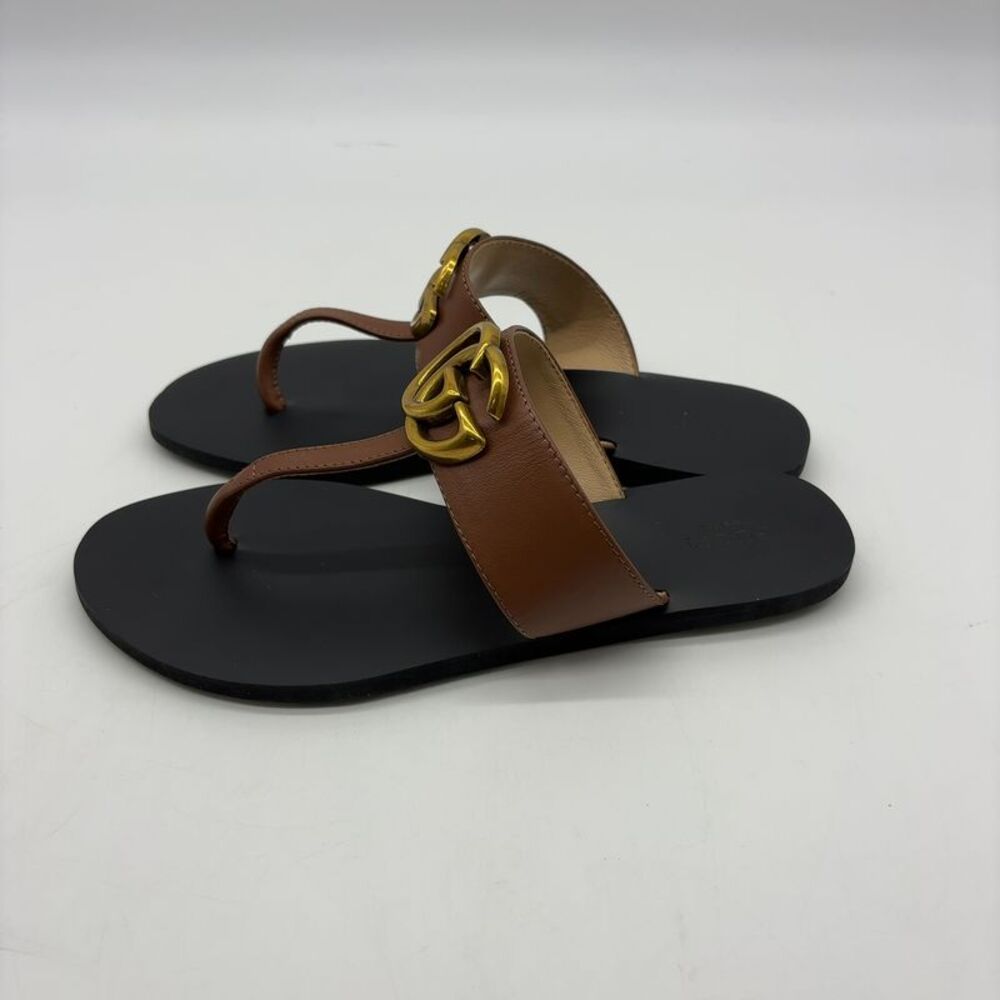 Gucci Brown Sandals - Picture 2 of 6